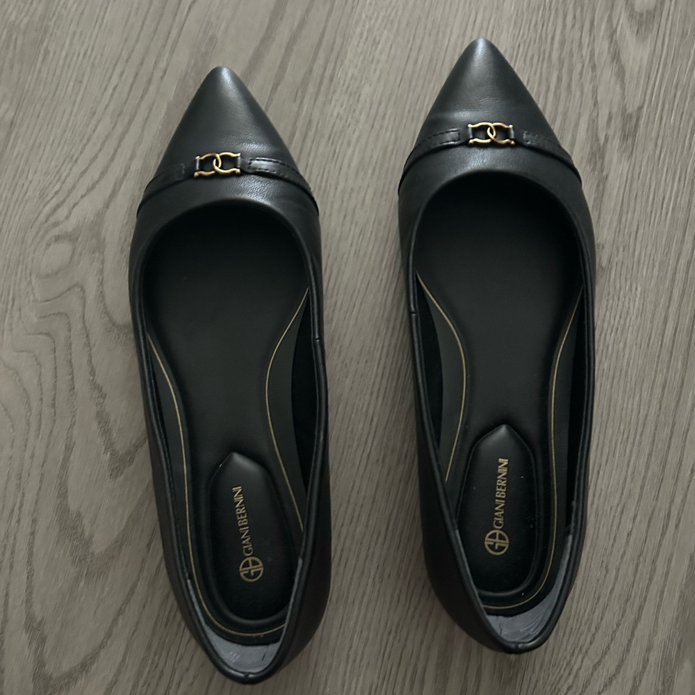 NEW Giani Bernini Bentlley Black Flats